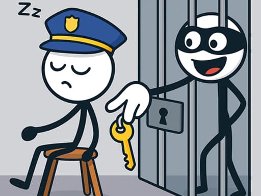 Thief Puzzle Long Hand Game